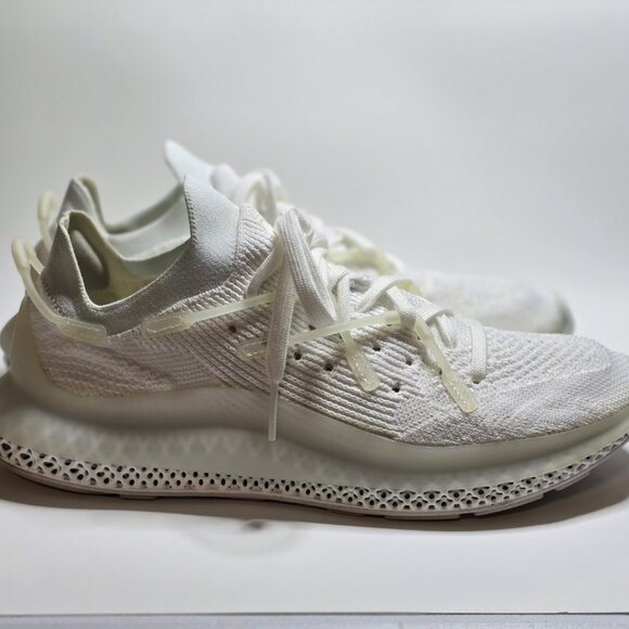 Adidas 4D Fusio Triple White Mens Shoes Sz 11 GZ7885 main image 9